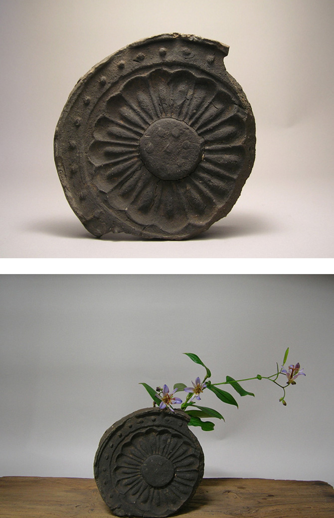 半蔵門ギャラリー - 大阪四天王寺軒丸瓦 | 古美術品専門サイト