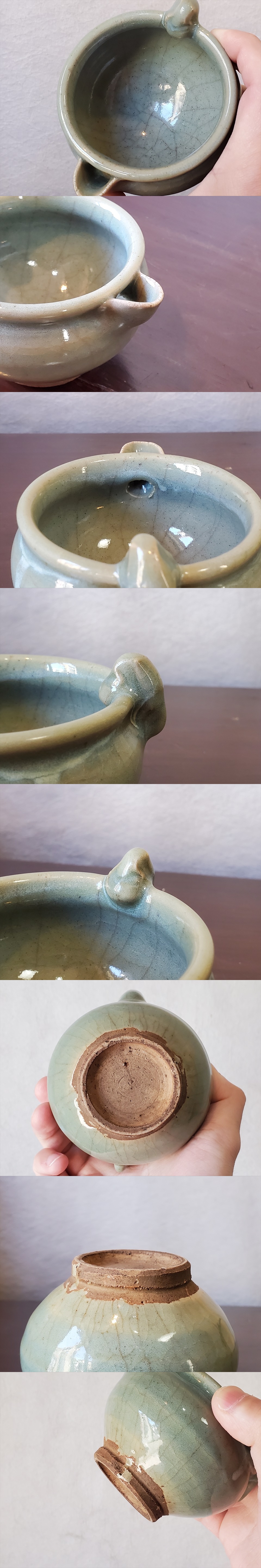 古唐津 緑釉片口 古唐津緑釉片口