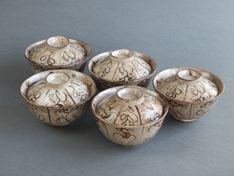 ♥珍品 鉄絵 茶碗 茶道具 骨董 古玩 ♥珍品 鉄絵 茶碗 茶道具 骨董