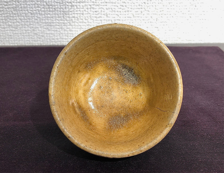 黄瀬戸 盃 骨董 黄瀬戸 盃 骨董