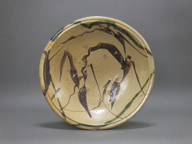 古童 - 美濃 笠原 鉄絵葦文 大鉢 | 古美術品専門サイト fufufufu.com