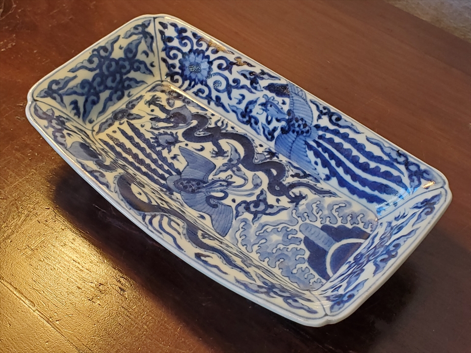 江戸時代中期 古伊万里色絵風景亀鶴図壺 沈香壷 古美術 骨董品