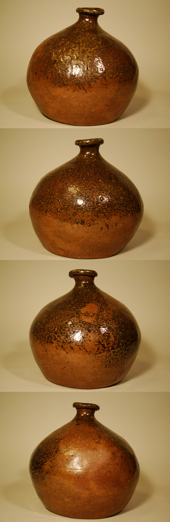 長沼焼 勢至堂焼 徳利 骨董 壺 アンティーク 28cm 陶芸品 長沼焼 勢至