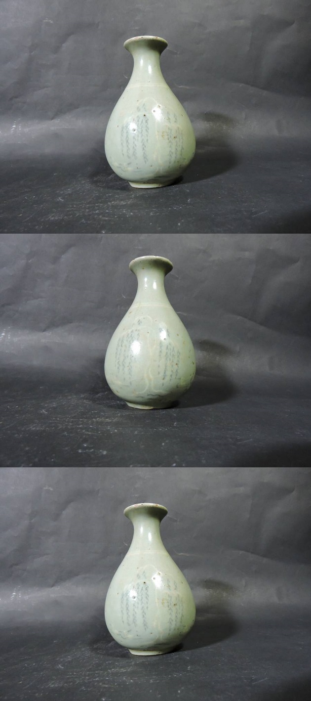 讃岐今昔 - 高麗青磁象嵌徳利 | 古美術品専門サイト fufufufu.com