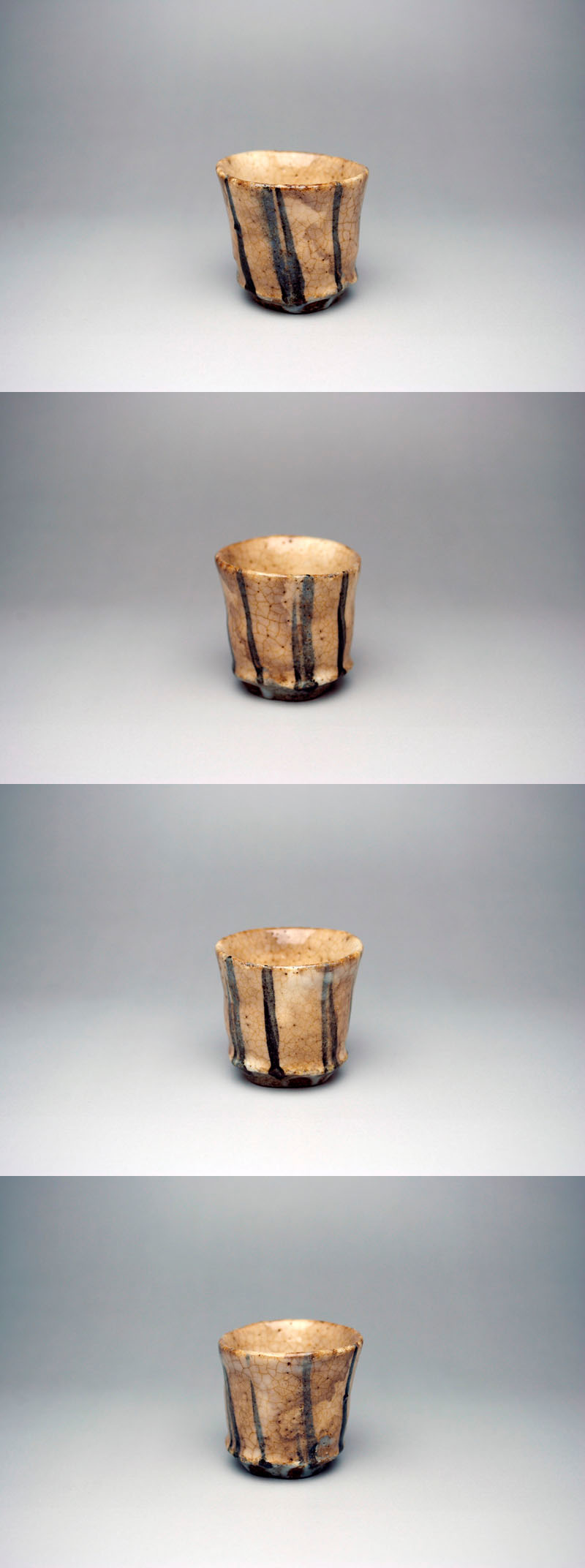 中上 ///NAKAGAMI - 川喜田半泥子 絵粉引杯 | 古美術品専門サイト