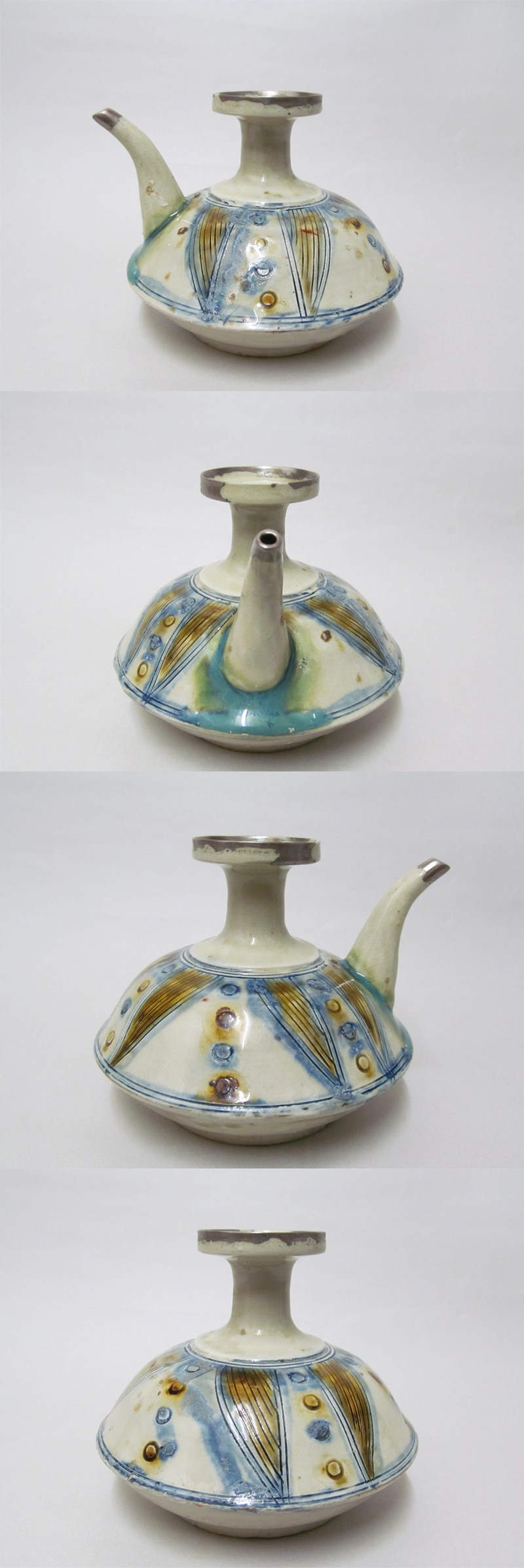 壺屋 焼締 筒茶碗 火入 古琉球 琉球美術 壺屋焼 古美術 古道具