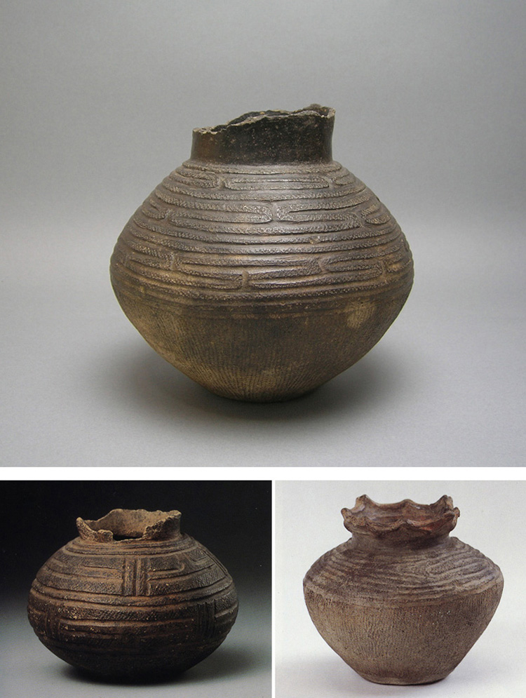 半蔵門ギャラリー - 縄文土器壺 | 古美術品専門サイト fufufufu.com