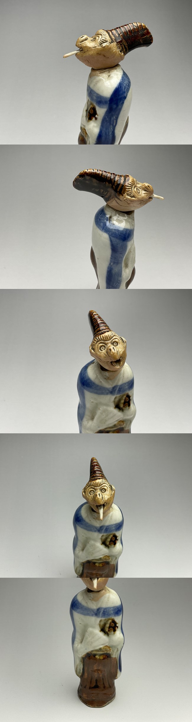 古美術 猫 - 平戸舌出し人形 | 古美術品専門サイト fufufufu.com