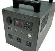 大容量で高機能、安全性、耐久性を重視したポータブルバッテリーB-2000