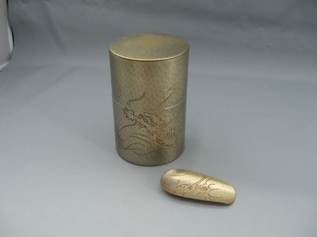 富貴堂 茶筒 鎚起銅器 燕産 燕鎚起銅器・富貴堂 JAPAN TRADITIONAL