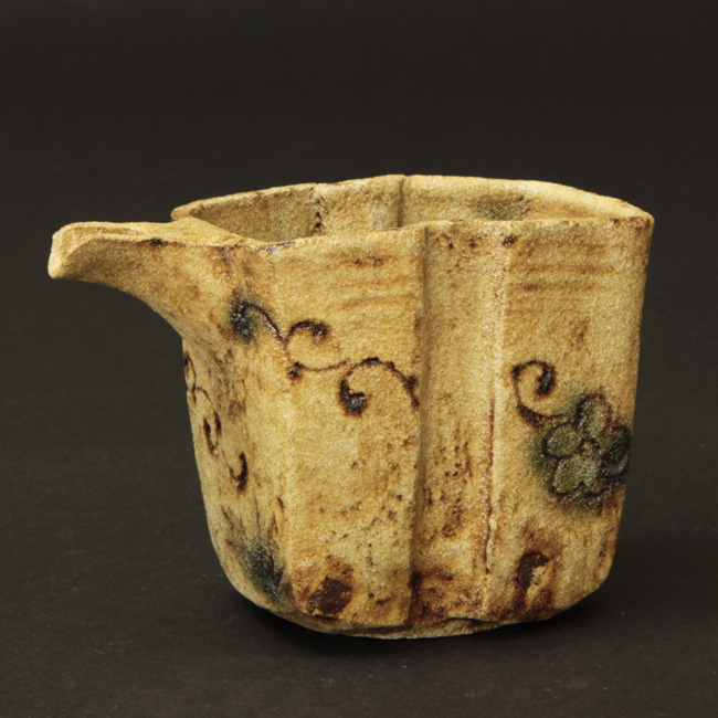 黄瀬戸鉢 池西剛 池西 剛 黄瀬戸花入 (IGA0119 ) | ギャラリーラボ