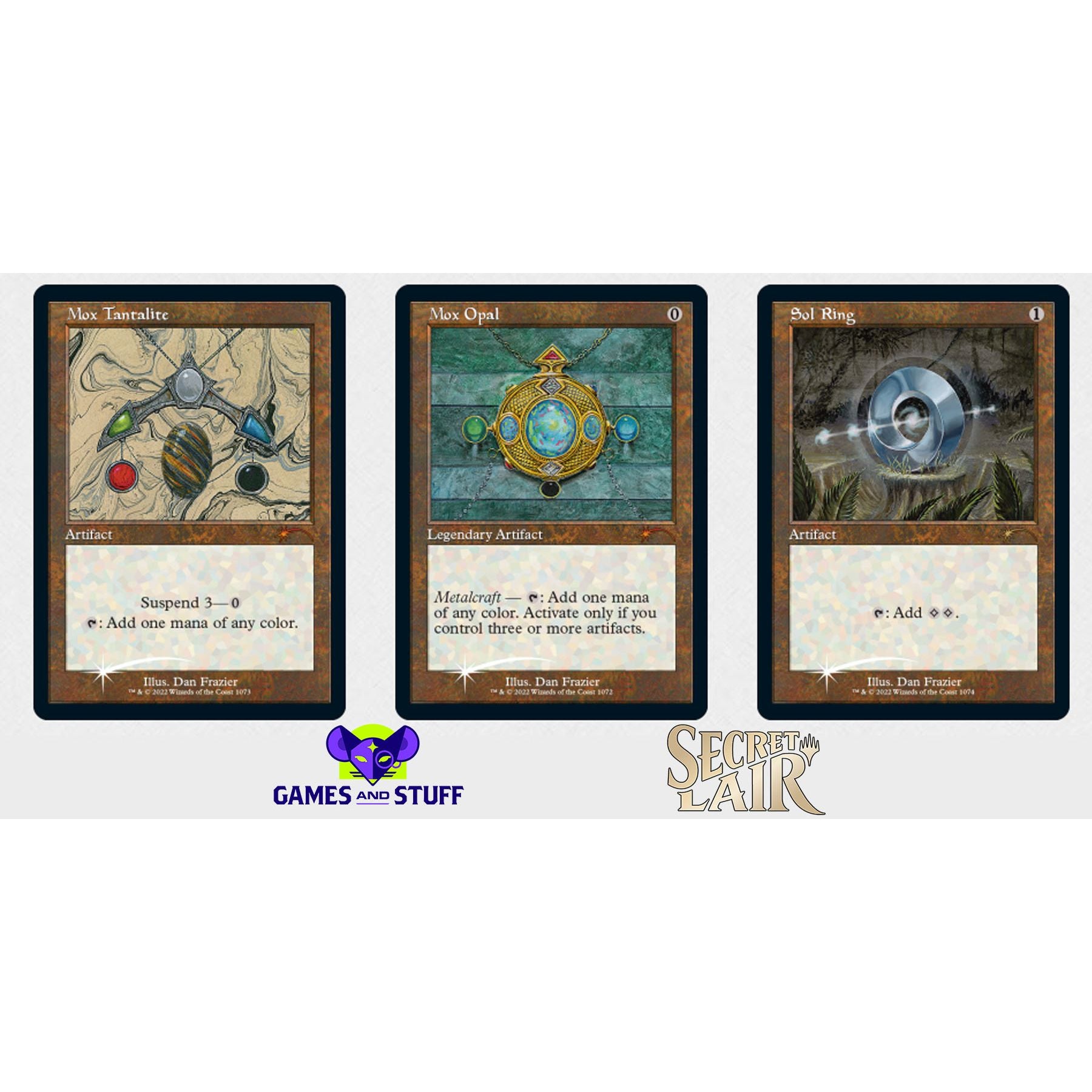 DAN FRAZIER'S MOX BOX SECRET LAIR - FOIL ETCHED EDITION – Games