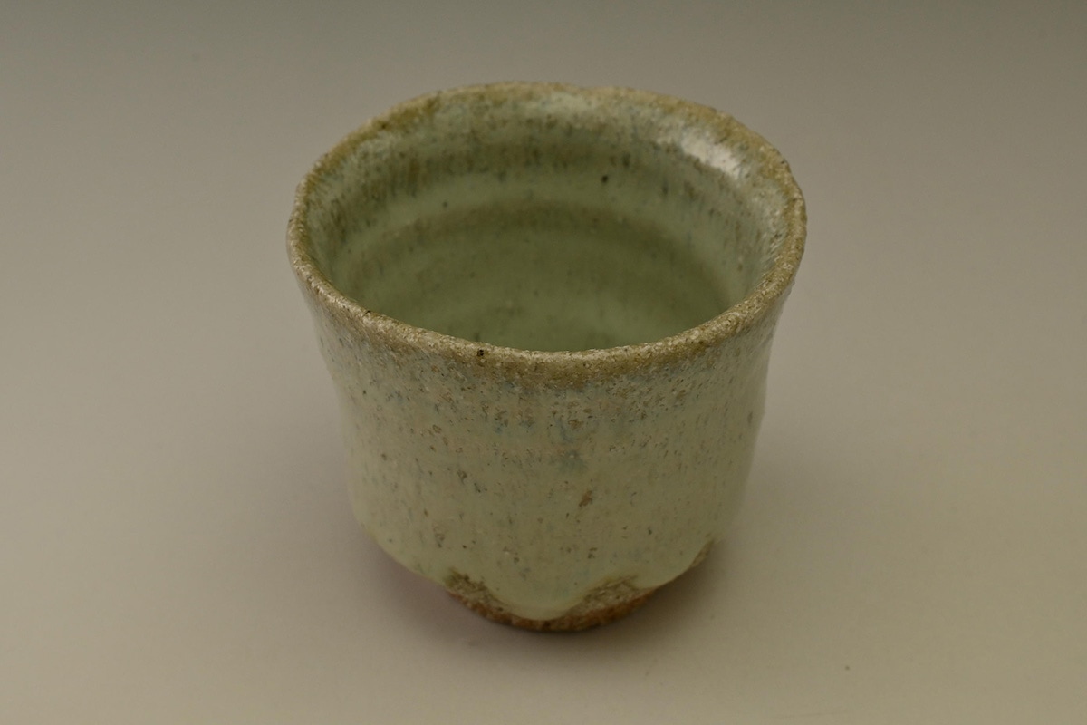 岡本作礼 No.080012 斑唐津ぐい呑 | えにし庵