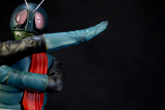 VOLKS】 オリエントヒーロー 仮面ライダー旧1号 完成品