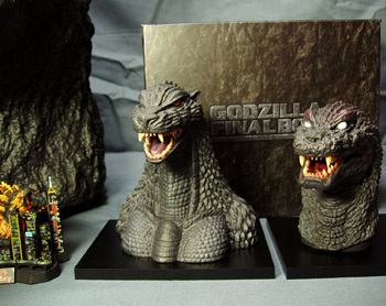 ゴジラ】 GMKゴジラ HMVオリジナル特典 ミニチュアゴジラヘッド ゴジラ