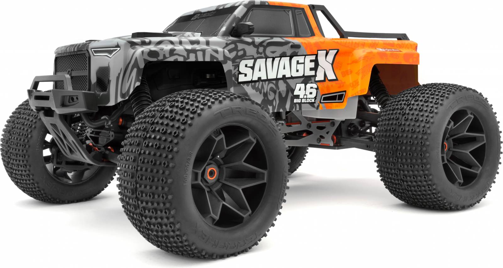 HPI160100 - 1/8 Savage X 4.6 GT-6 V2 RTR 2.4GHz Nitro Monster