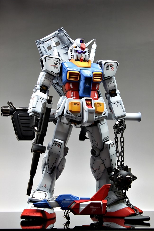 PG 1/60 RX-78-2 Gundam: Improved, Painted Build. Full Photoreview