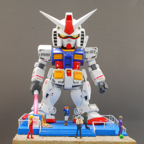 SD Diorama] RX-78-2 Gundam Ver.Shizuoka 2010: Work by ASP