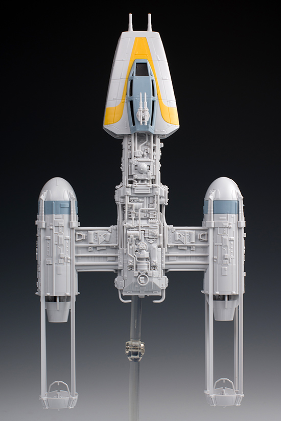 Bandai x Star Wars 1/72 Y-Wing Starfighter assembled! Full PHOTO
