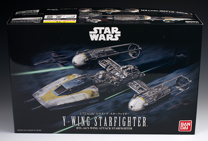 Bandai x Star Wars 1/72 Y-Wing Starfighter assembled! Full PHOTO