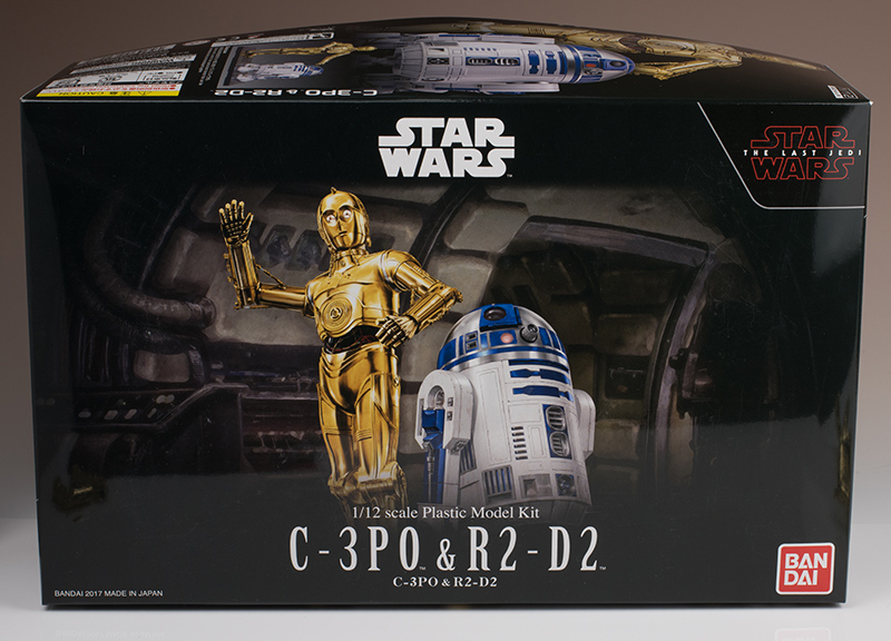 FULL REVIEW Bandai x Star Wars THE LAST JEDI: 1/12 C-3PO and R2-D2