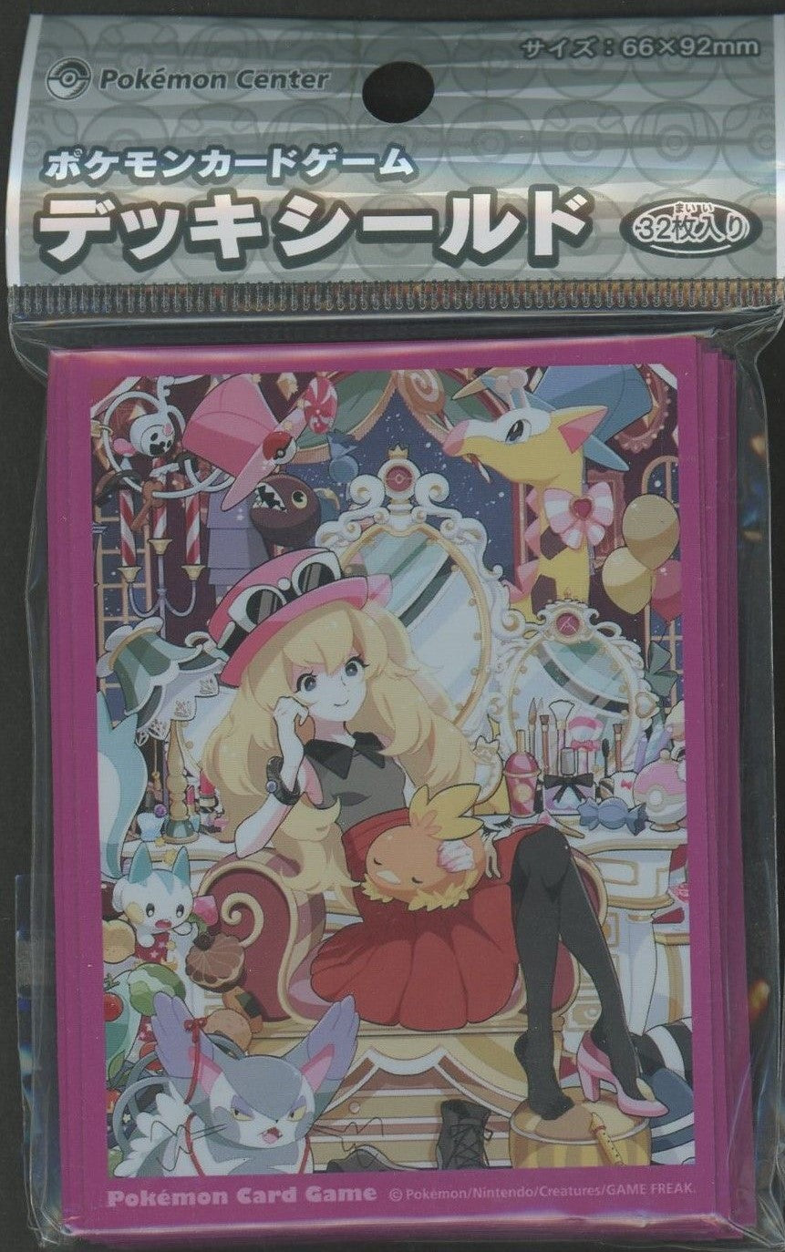 スリーブ】ポケモンカードゲーム デッキシールド XYヒロイン32枚入り×2