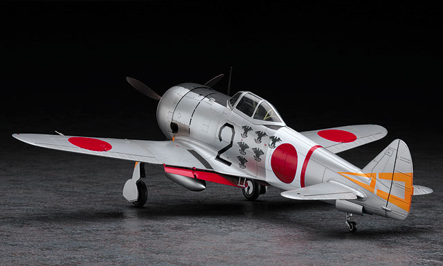 ハセガワ1/48 Ki-44-Ⅱ 鍾馗 完成品 中島 キ44-II 二式単座