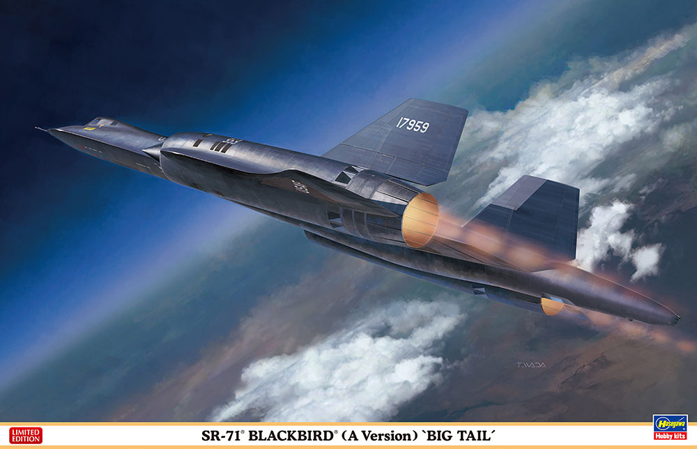 SR-71A ブラックバード “ビッグテイル” | 株式会社 ハセガワ