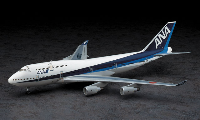 全日空 Boeing 747 日東科学 ボーイング747 プラモデル 日東科学