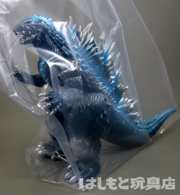 マルサン／ゴジラ（1999）350 クラシックブルーver.（目：黒／赤