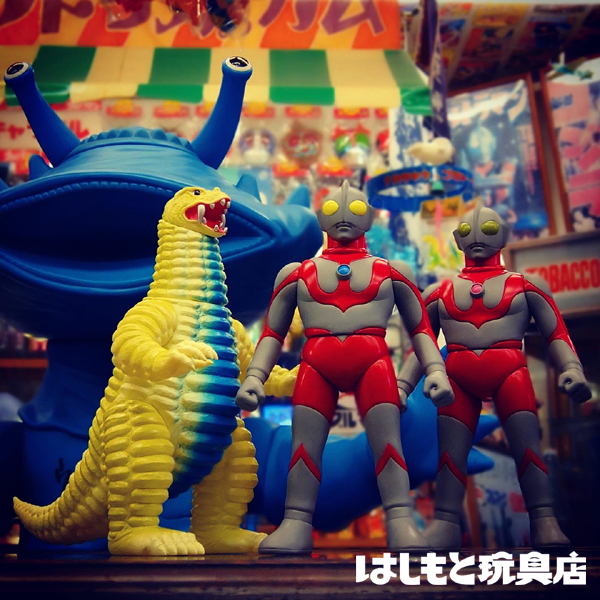 楳図かずお ウルトラマン レッドキング グローver ソフビフューチャー