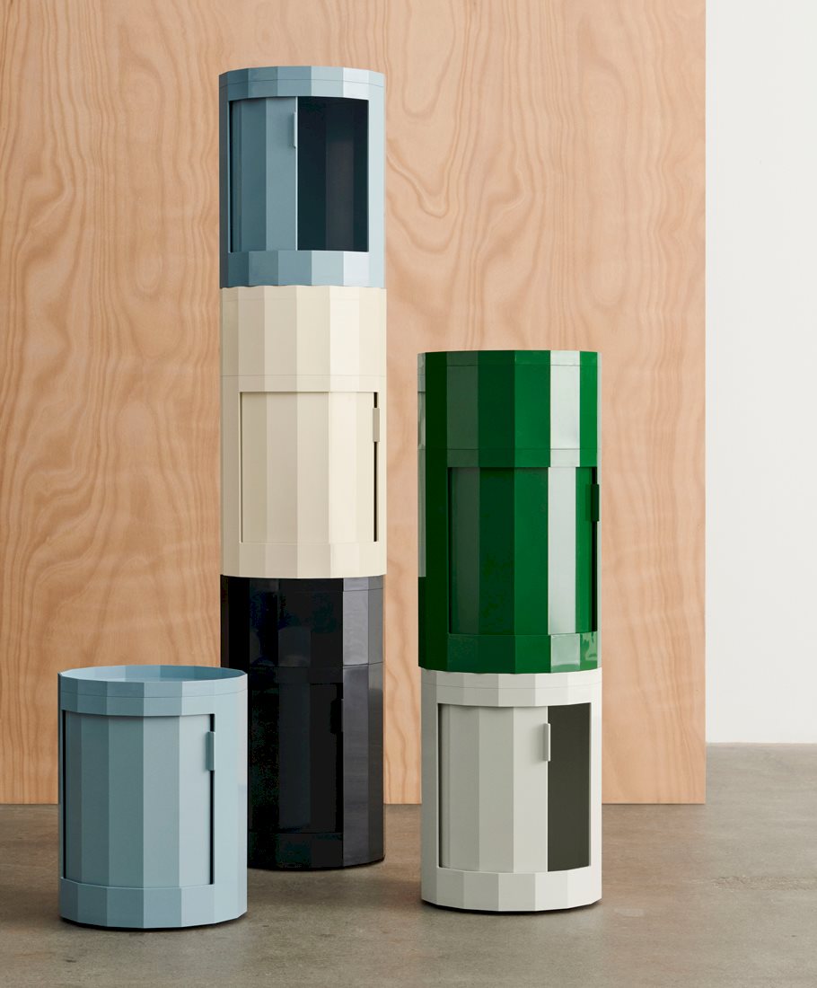 HAY FACETCABINET LOW ファセットキャビネットミスティブルー HAY