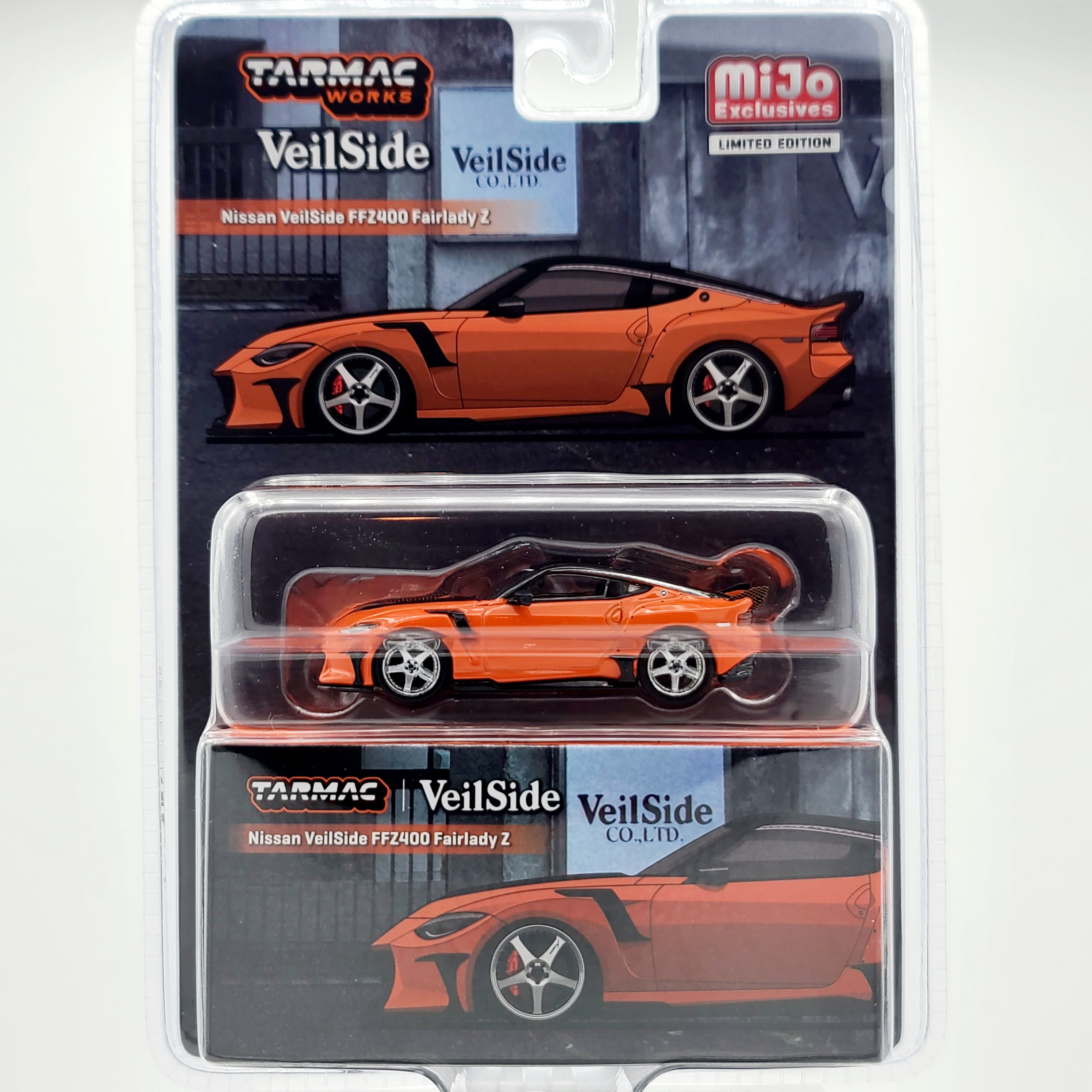 Tarmac Works Nissan Veilside FFZ400 Fairlady Z - 1:64, Orange (2025 Gl