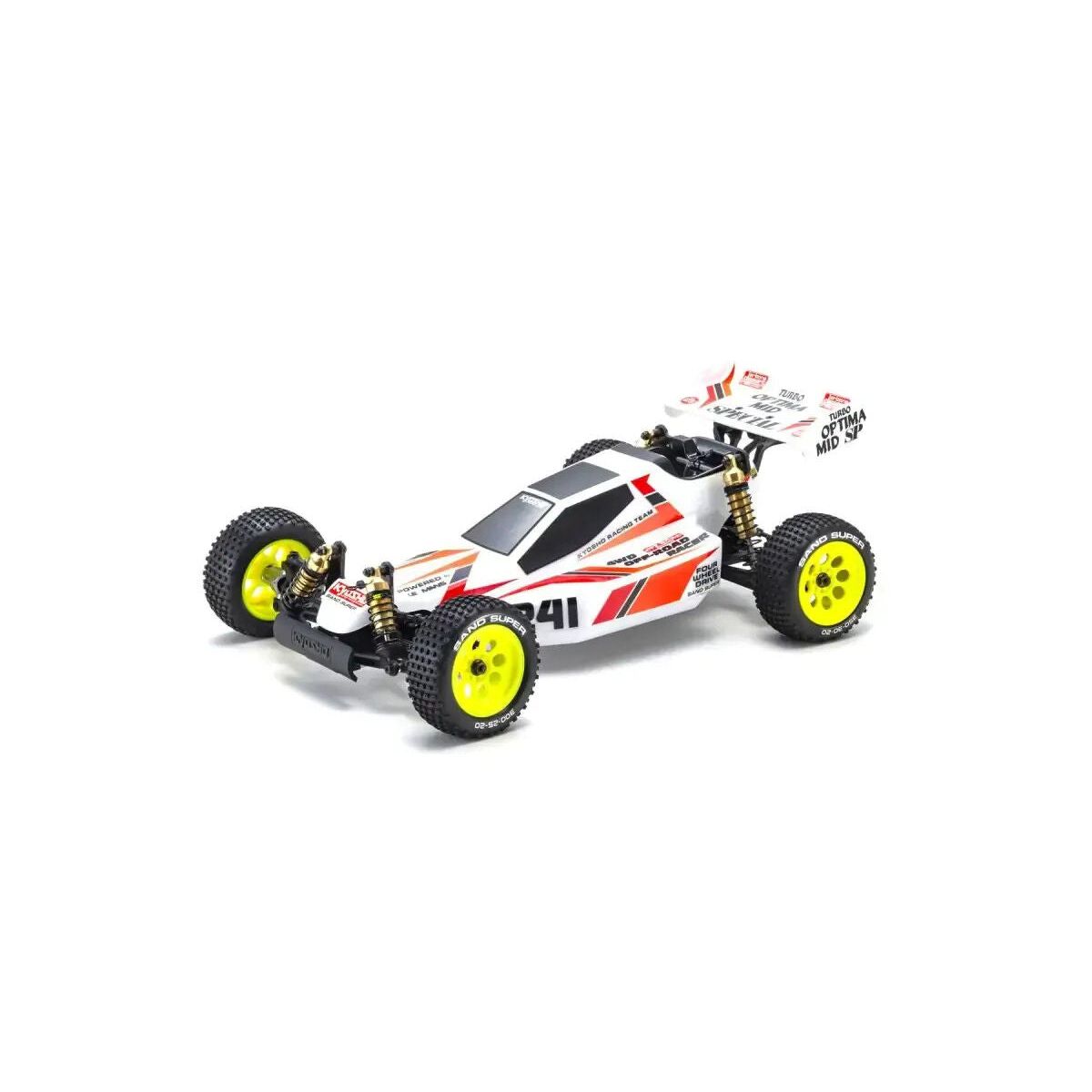 KYOSHO 1/10 Turbo Optima Mid Special 4WD Electric Racing Buggy.