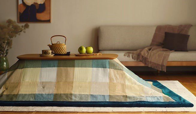 ニュースリリース】ミサワ unicoのこたつ新作を投入 素材感と省エネ性