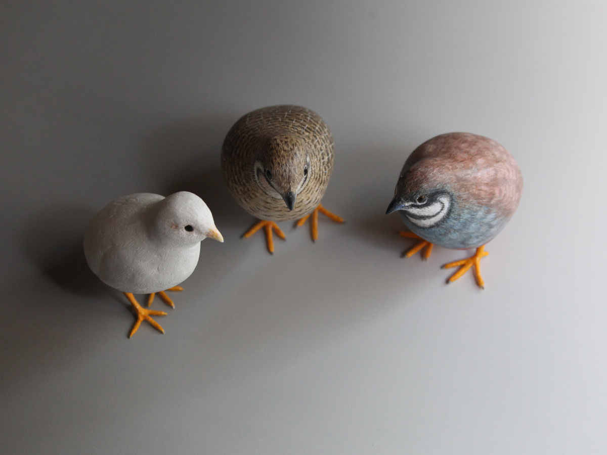 バードカービング ノスリ（リアルサイズ） バードカービング ノスリ