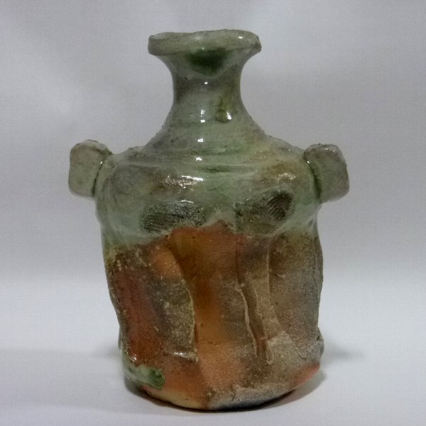 伊賀 平付鉢 新歓嗣 共箱 共布 【公式通販】