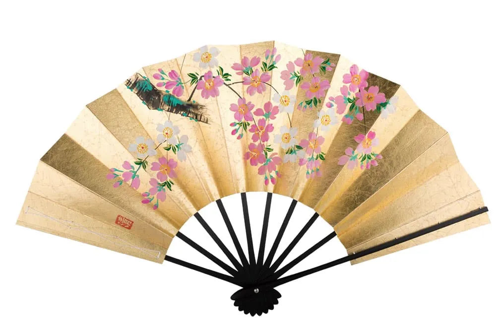 7-14 本もみ箔 桜/紅葉 – 江戸扇子とうちわの老舗通販_伊場仙