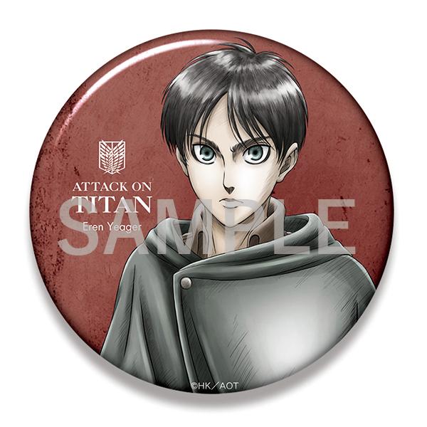 進撃の巨人】缶バッジコレクションPart1&2〈エレン〉 ※シークレット