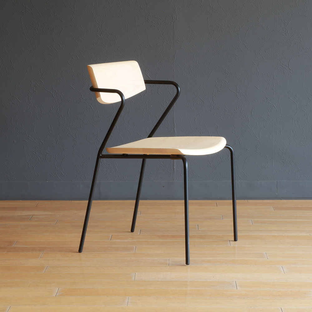 マルケイ木工 ダイニングチェア「 M-CRAFT dual デュアル」木部