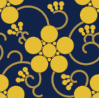 粋屋-日本の伝統文様と伝統色 唐草文様