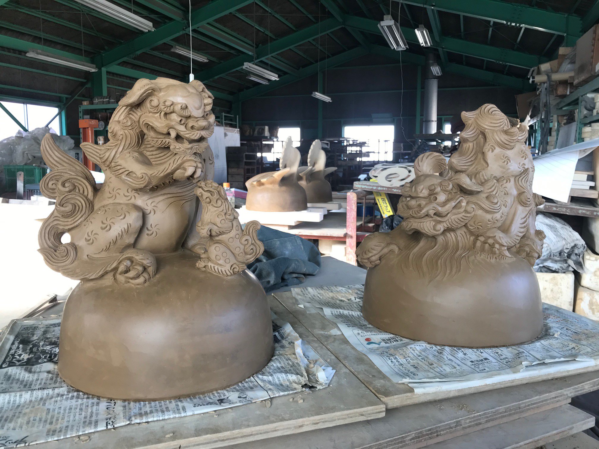 鬼瓦・屋根瓦を作っています - かわら版 - ミニチュア瓦グッズ専門店