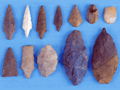 尖頭器（中高根南原）／市原歴史博物館