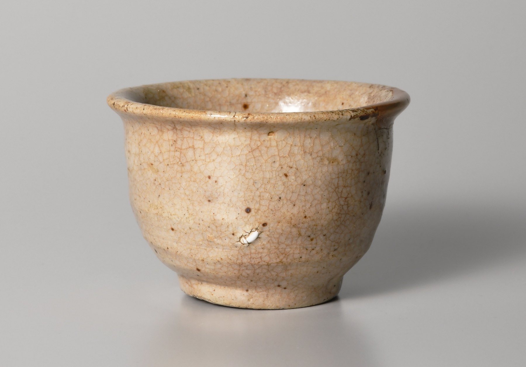 唐津 皮鯨 筒盃 ぐい呑 保存箱付 唐津 皮鯨 筒盃 ぐい呑 保存箱付