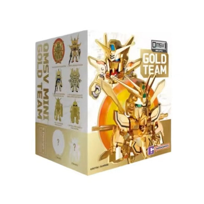 QMSVMINI GOLD TEAMゴールドチーム ガンダム ブラインドボックス