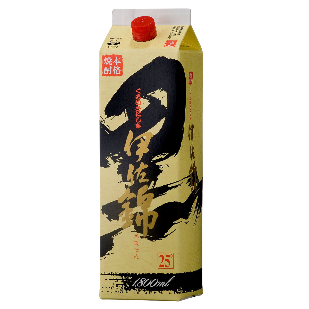 黒伊佐錦 紙パック 1800ml – 大口酒造株式会社