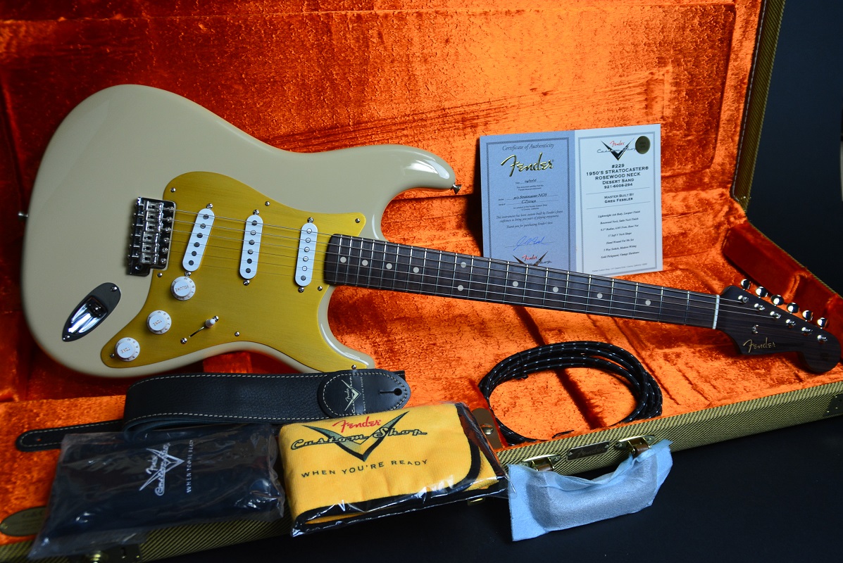 ローズネックストラト!!“Fender Custom Shop選定会”より、当店選任