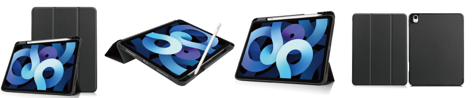 新商品 - iPad Air 10.9 Apple Pencil収納付き レザーケース | iQ Labo