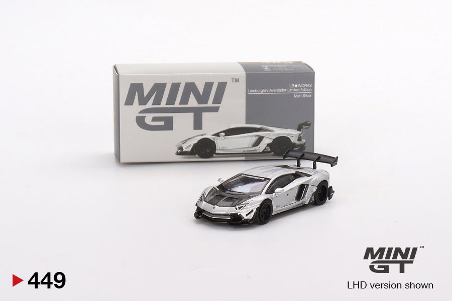 MINI GT Lamborghini lbwk crome 限定版 Miniature GT Lamborghini