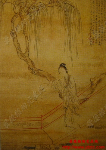 桃花美女”中国近代彩瓷的民间绝唱